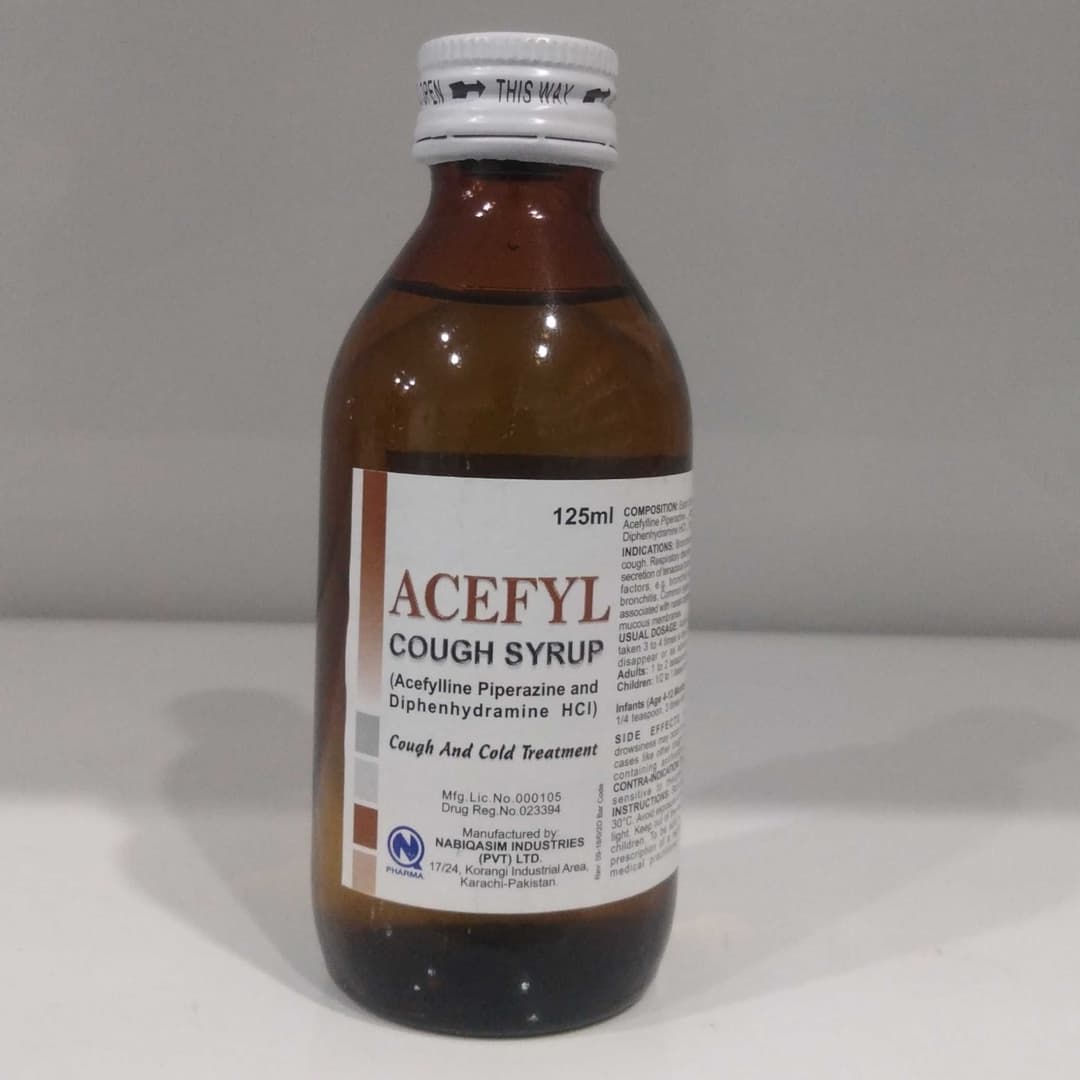 Acefyl Cough Syrup 125 ml