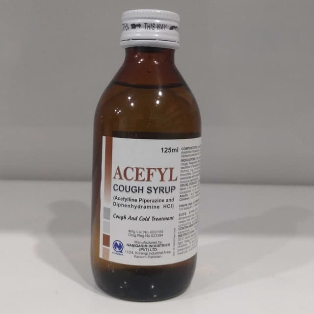 Acefyl Cough Syrup 125 ml