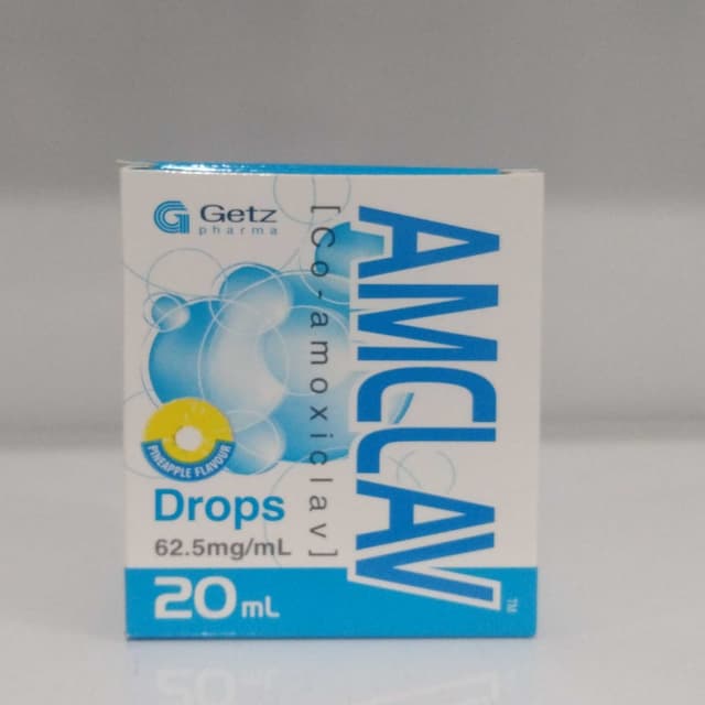 AMCLAV Drop 62.5 mg / ml