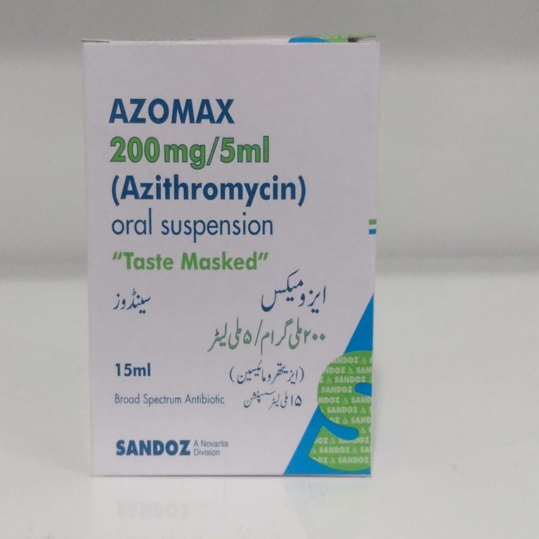 Azomax 200 mg / 5 ml Oral Suspension