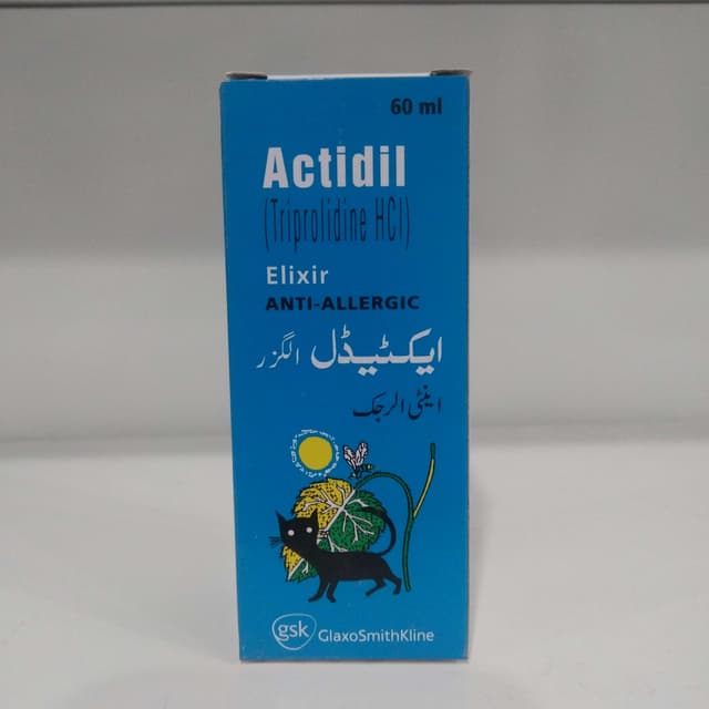 Actidil  60 ml , Elixir