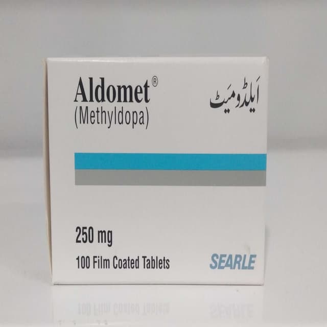 Aldomet , 250 mg , 100 Film Coated Tablets