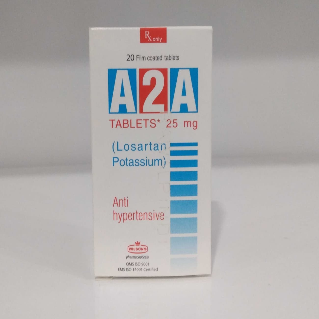 A2A , 25 mg , 20 Film coated Tablets